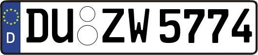 DU-ZW5774