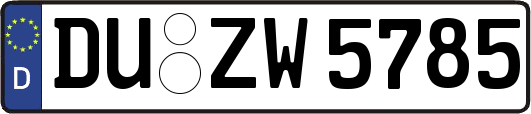DU-ZW5785
