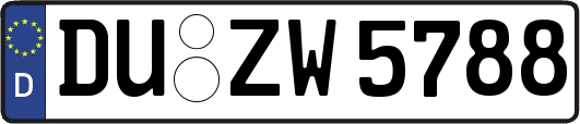 DU-ZW5788