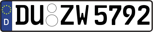 DU-ZW5792