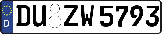 DU-ZW5793