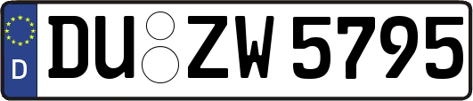 DU-ZW5795