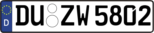 DU-ZW5802