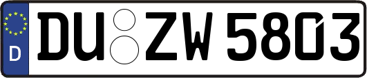 DU-ZW5803