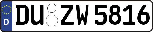 DU-ZW5816