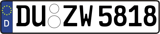 DU-ZW5818