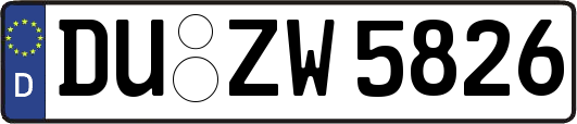 DU-ZW5826
