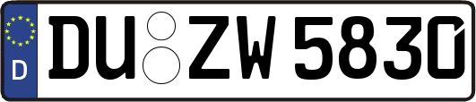 DU-ZW5830