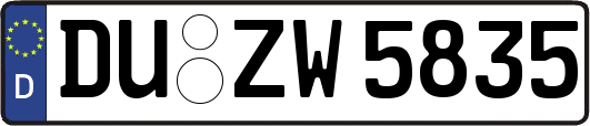 DU-ZW5835