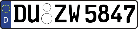 DU-ZW5847