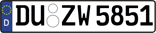 DU-ZW5851