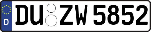 DU-ZW5852