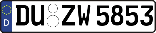 DU-ZW5853