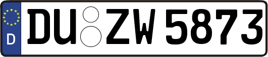 DU-ZW5873
