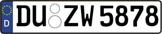 DU-ZW5878