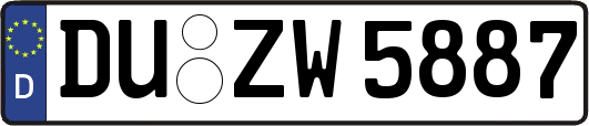DU-ZW5887