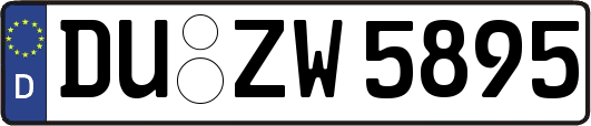 DU-ZW5895