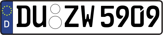 DU-ZW5909