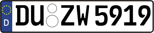 DU-ZW5919