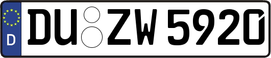 DU-ZW5920