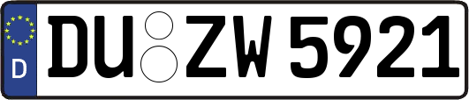DU-ZW5921
