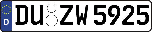 DU-ZW5925