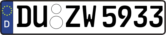 DU-ZW5933