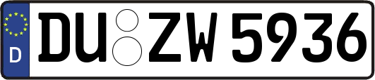 DU-ZW5936