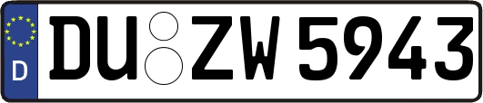 DU-ZW5943
