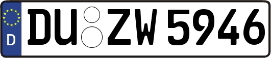 DU-ZW5946