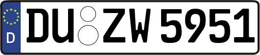 DU-ZW5951