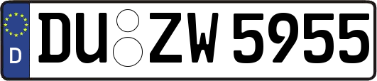 DU-ZW5955