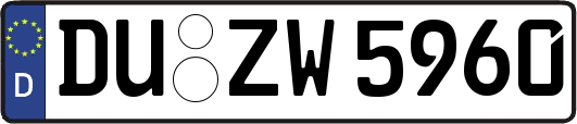 DU-ZW5960