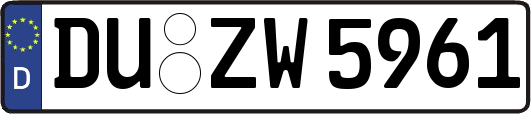 DU-ZW5961