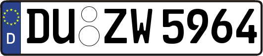 DU-ZW5964