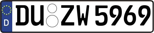 DU-ZW5969