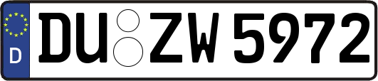DU-ZW5972
