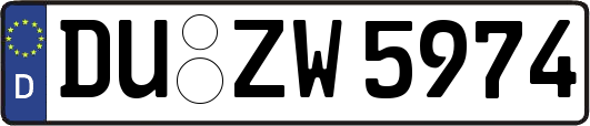 DU-ZW5974