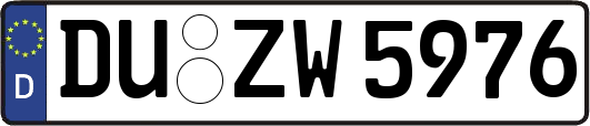 DU-ZW5976