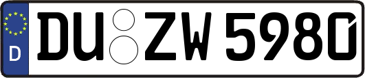 DU-ZW5980