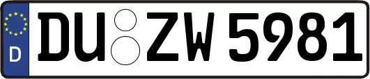 DU-ZW5981