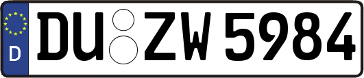 DU-ZW5984