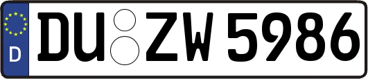DU-ZW5986
