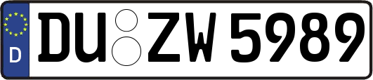 DU-ZW5989