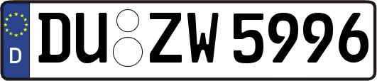 DU-ZW5996