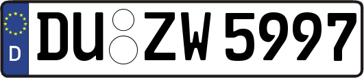 DU-ZW5997