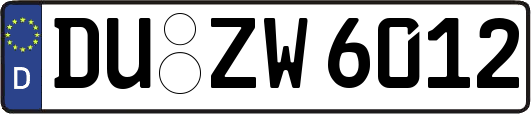 DU-ZW6012
