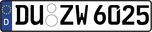DU-ZW6025