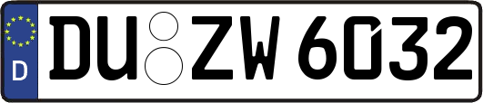 DU-ZW6032