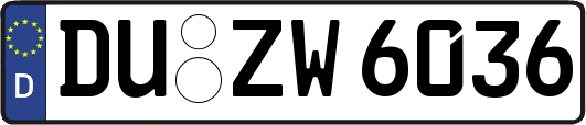 DU-ZW6036